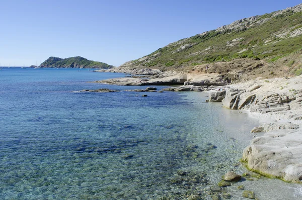 Strände an der französischen Riviera, in der Nähe von Saint-Tropez — Stockfoto