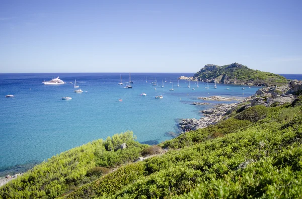 Strände an der französischen Riviera, in der Nähe von Saint-Tropez — Stockfoto