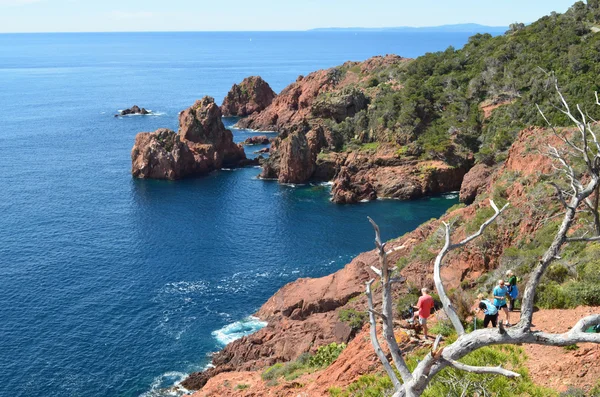 Cap dramont - esterel massiv - französisch riviera — Stockfoto