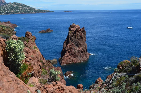 Cap dramont - esterel massiv - französisch riviera — Stockfoto