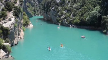 Verdon Kanyonu, varış Lake St Croix