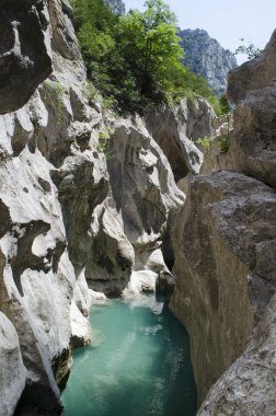 Verdon Kanyonu, Styx, girdap erozyon