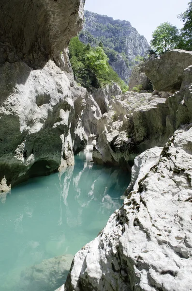 Verdon Kanyonu, Styx, girdap erozyon