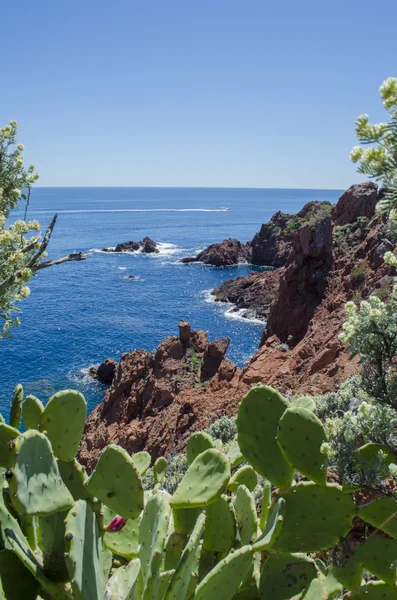 Dramont - Esterel Akdeniz akan Massif kap