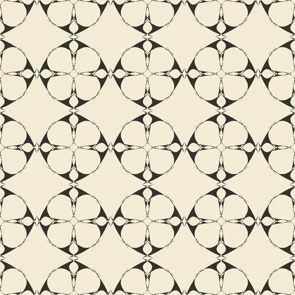 Geometric ornament seamless pattern.  Monochrome design template seamless background. Round, polygonal and grunge motif endless texture. — Stock Vector