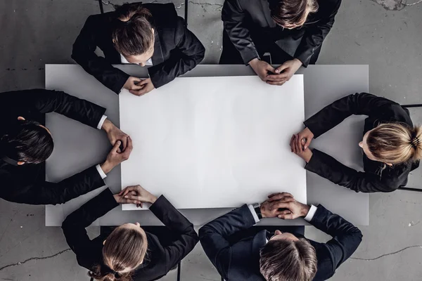 Empresários em reunião — Fotografia de Stock