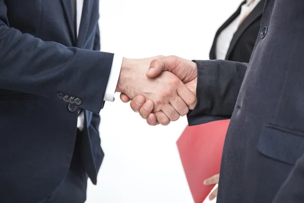 Business people shaking hands — Stock Photo, Image