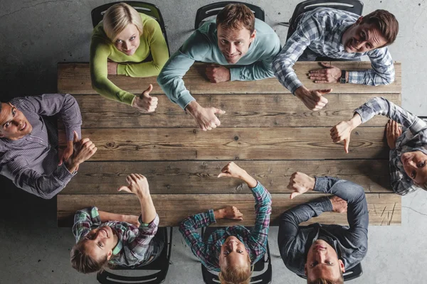 Trabalho em equipe Conceito de reunião — Fotografia de Stock