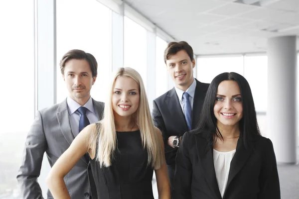 Feliz equipo de negocios — Foto de Stock