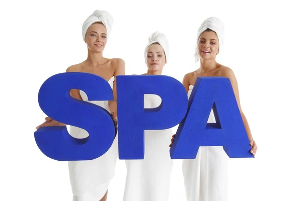 Spa kvinnor — Stockfoto