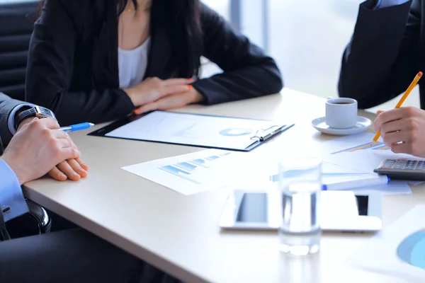 Empresários em reunião — Fotografia de Stock