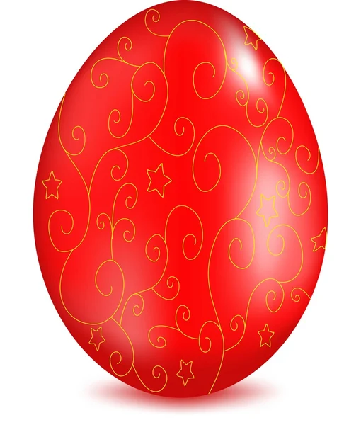 Velikonoční vajíčko vektor — Stockový vektor