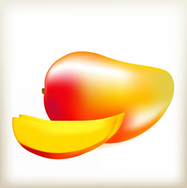 Mango fruta dulce — Archivo Imágenes Vectoriales
