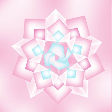 Origami çiçek vektör