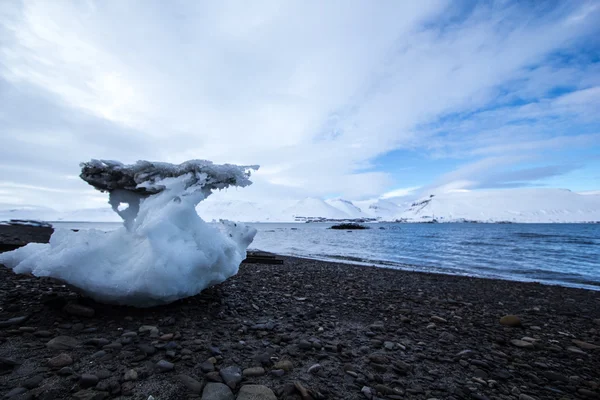 남쪽 Spitsbergen에 북극 겨울 — 스톡 사진