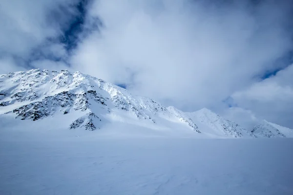 北极的冬天，在南斯匹次卑尔根 — 图库照片