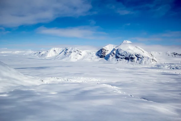 Primavera ártica en el sur de Spitsbergen Imagen de stock
