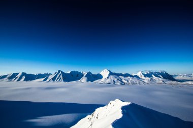 Kuzey Kutbu Güney Spitsbergen baharda