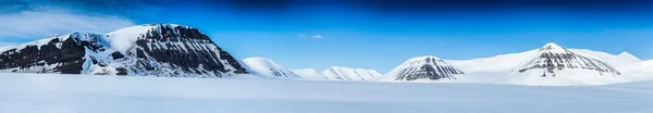 Arctische Lente in Spitsbergen. Stockafbeelding
