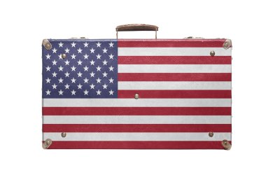 eski kahverengi çanta.