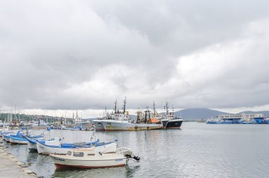 Demirleme eski balıkçı tekneleri.