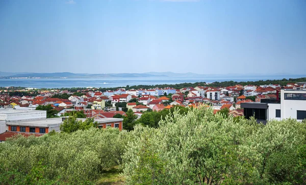 Panorama van de stad Zadar. Kroatië. — Stockfoto