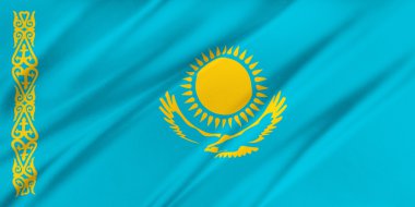 Kazakistan bayrağı