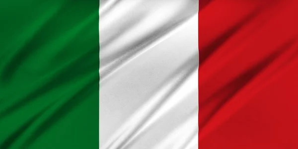 Italiens flagga — Stockfoto