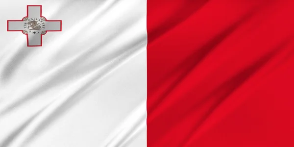 Σημαία της Μάλτας — Φωτογραφία Αρχείου