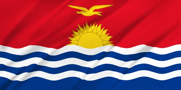 Drapeau de Kiribati — Photo