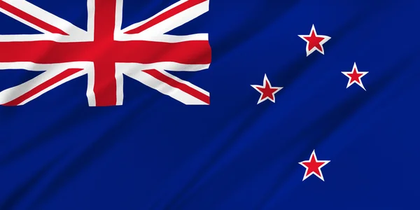 Bandera de New Zealand — Foto de Stock