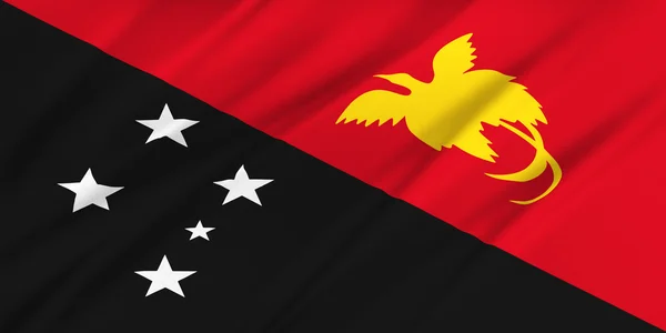 Bandeira de Papua-Nova Guiné — Fotografia de Stock