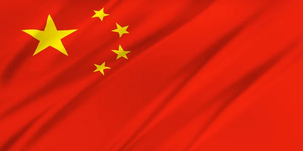 Bandera de China — Foto de Stock