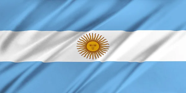 Bandeira da Argentina — Fotografia de Stock