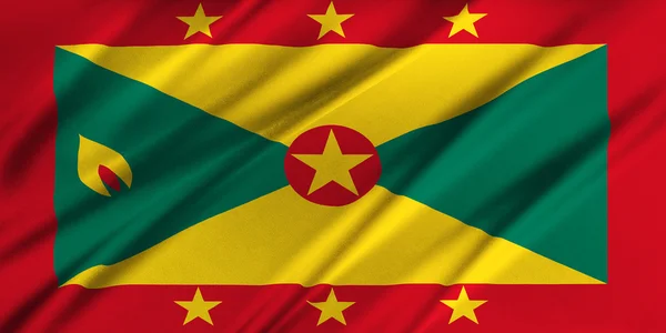 Flagge von Grenada — Stockfoto