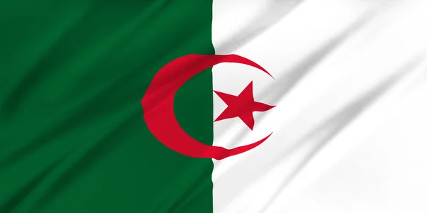 Bandiera dell'Algeria — Foto Stock