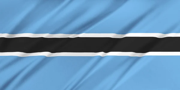 Flag of Botswana — Stock Photo, Image