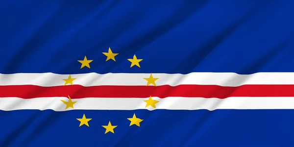 Bandera de Cape Verde — Foto de Stock