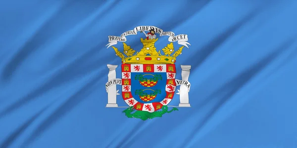 Vlag van melilla — Stockfoto