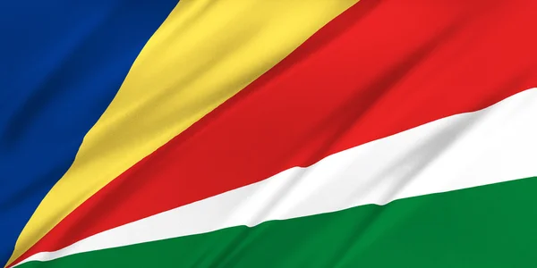 Drapeau des Seychelles — Photo