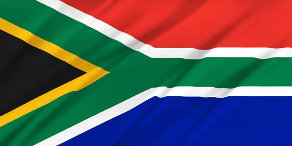 Vlajka Jižní Afriky — Stock fotografie