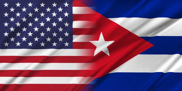 Verenigde Staten en cuba. — Stockfoto