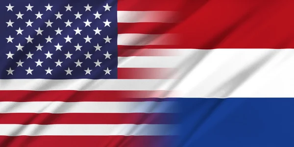 USA and Netherlands. — Stock Photo, Image