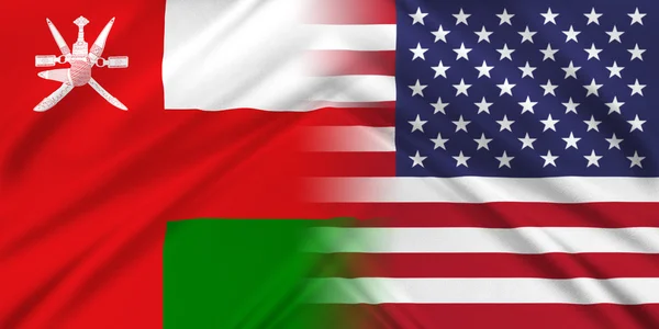 USA i Oman — Zdjęcie stockowe