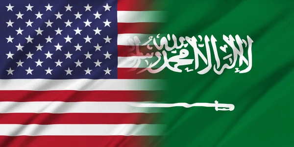 USA and Saudi Arabia — Stock Photo, Image