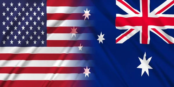 ΗΠΑ και την Αυστραλία — Φωτογραφία Αρχείου
