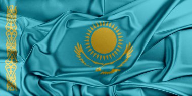 Kazakistan bayrağı