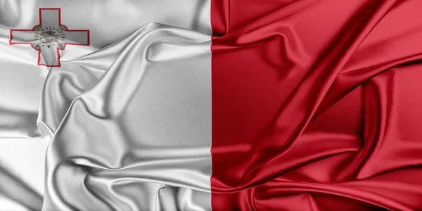 Flag of Malta — Stock Photo, Image