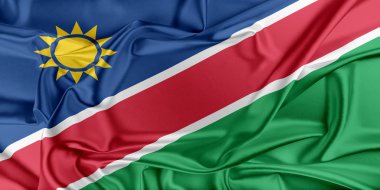 Namibya Cumhuriyeti bayrağı
