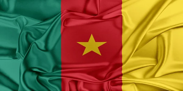 카메룬의 국기 — 스톡 사진